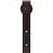 Ekena Millwork Premium J-Strap Roller Hanger w/ Bolts for Barn Door for 1 3/8" Doors, Rustic Brown GB60013RRB - alternate 5